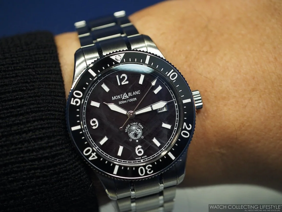 Introducing: Montblanc 1858 Iced Sea Automatic Date. A True Diving